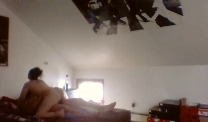 Chubby brunette MILF cheats on weekends