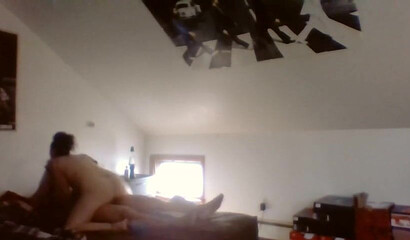 Chubby brunette MILF cheats on weekends