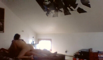 Chubby brunette MILF cheats on weekends