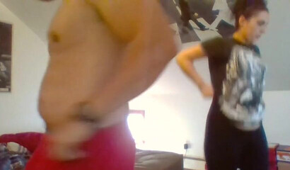 Chubby brunette MILF cheats on weekends