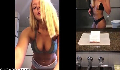 18yo with amazing butt finds her sugar daddy