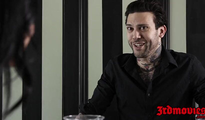 Always horny and busty MILF Jasmine Jae rides a knob