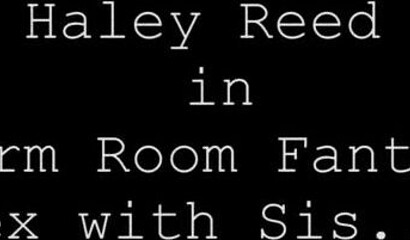 Amateur fuck in the student dorm with adorable Haley Reed