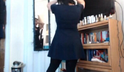 Big tit Latina teases your imagination on the webcam