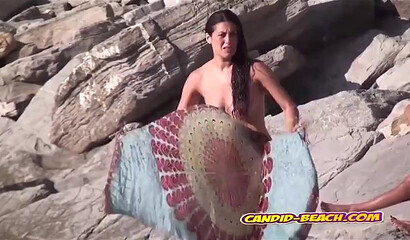 Spying on incredible MIFLs with big tits