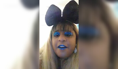 BBW black slut teasing you with those assets