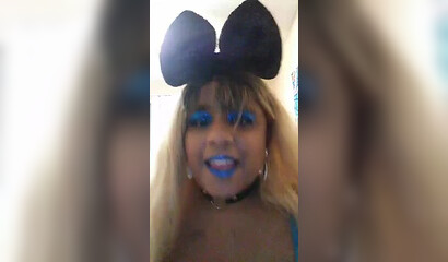 BBW black slut teasing you with those assets