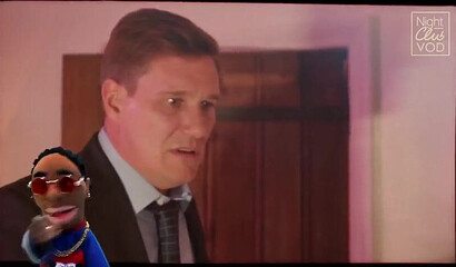 Blonde slut with big tits loves sideway sex