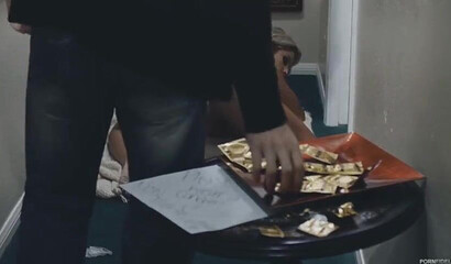 Pussy licking and a rough fuck for Bridgette B