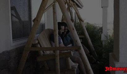 Cowgirl Yara Skye rides Logan Pierce's big dick