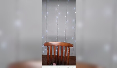 Big tits Latina pushes all her fingers in her cunt