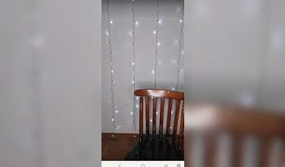 Big tits Latina pushes all her fingers in her cunt