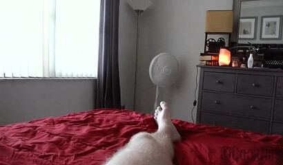 Sneaky redhead sister seduces Cockninja with her big ass