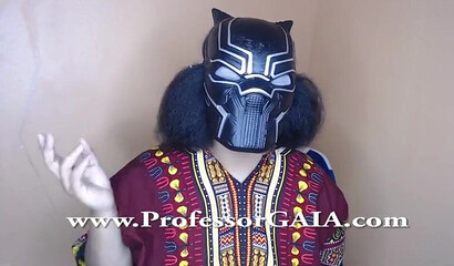 Curvy Ebony Milf Rides Her Dildo With Her Hairy Pussy