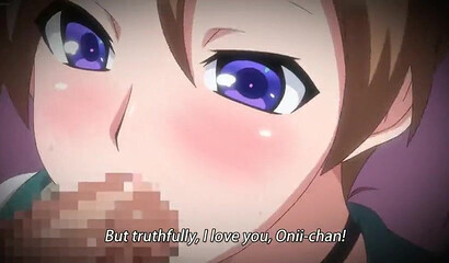 Uncensored Hentai porn featuring brunette stepsister with big tits