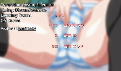 Uncensored Hentai porn featuring brunette stepsister with big tits