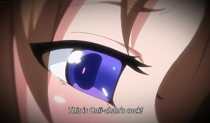 Uncensored Hentai porn featuring brunette stepsister with big tits