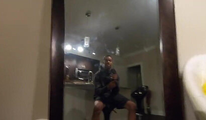 Ebony stud Lil D shoves his cock inside Ms London