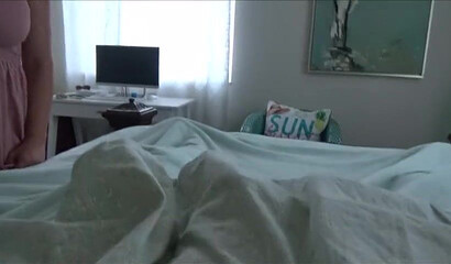 Blonde stepmommy Brianna Beach fucks horny Alex Adams