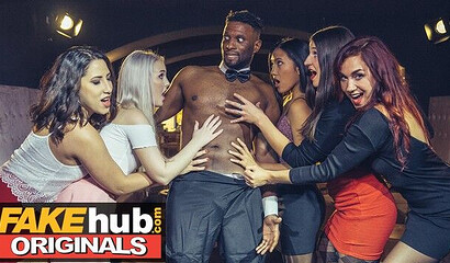 Naughty Blonde Lovita Fate Drilled In Interracial Threesome