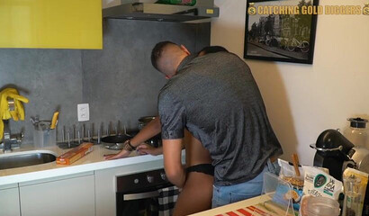 Brazilian teen won't resist cash and Antonio Mallorca's fat cock