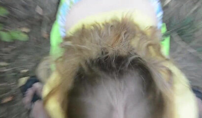 Cheating Wife With Big Boobs Gives Sloppy Public Blowjob