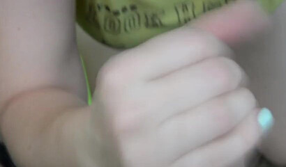 Cheating Wife With Big Boobs Gives Sloppy Public Blowjob