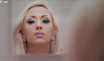 Delicious Blonde Christina Shine Deepthroating Stepbro's Big Dick