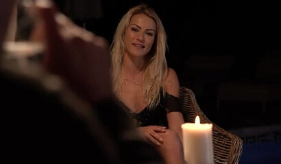 French tart Claire Castel gives a sensual blowjob