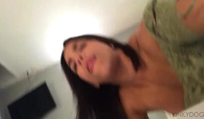 Beautiful girl gets a big cock up her aching asshole