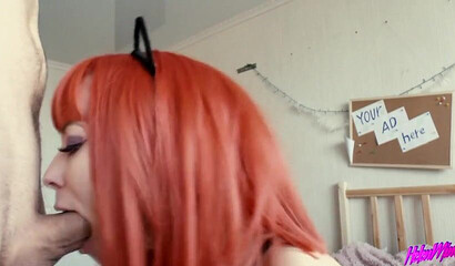 Horny Redhead Kitty Teen Pounded In Anal Doggystyle And Cumshot