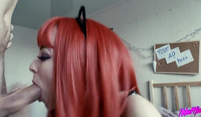 Horny Redhead Kitty Teen Pounded In Anal Doggystyle And Cumshot