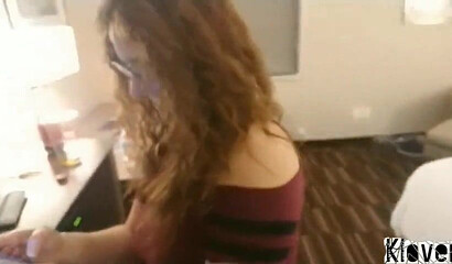 Gorgeous Gilf Riding Big Dick In Hotel And Creampied