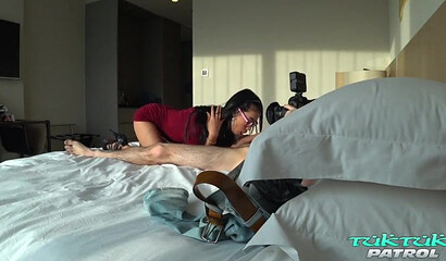 Slutty Asian Busty Hottie Creampied Deep In Doggystyle