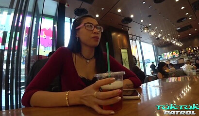 Slutty Asian Busty Hottie Creampied Deep In Doggystyle