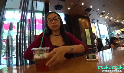 Slutty Asian Busty Hottie Creampied Deep In Doggystyle