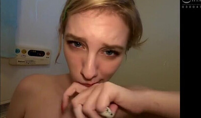 Cute Japanese School Girl Sucking A Big Cock Gets Cumshot