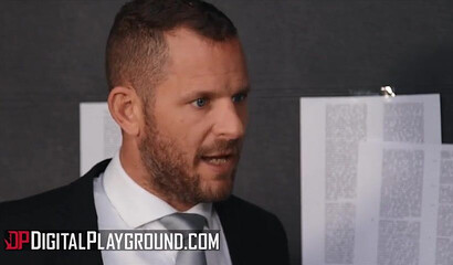 Sexy Brunette Desiree Dulce Pounded Hard In Doggystyle