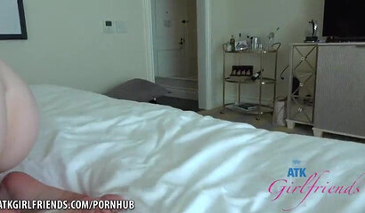 Sexy Amateur Blonde Paris White Got A Deep Anal Creampie