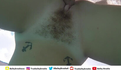 Naughty Amateur Blonde Bailey Brooke Let A Old Dick Creampie Her