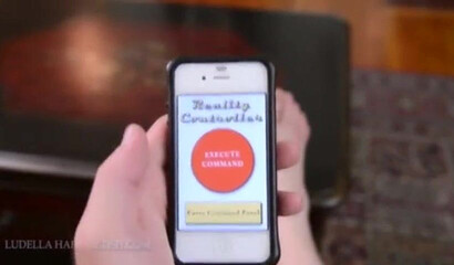 Remote control for the slutty sister Ludella Hahn