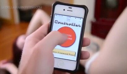 Remote control for the slutty sister Ludella Hahn