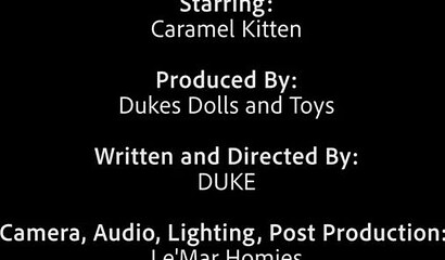 Chubby Latina skank plays with a sex doll