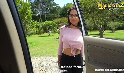 Loud moaning orgasm after he smashed her tight pussy