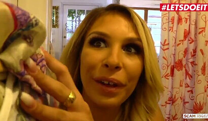 Ryan Driller, Carmen Caliente, Emma Hix in a  threesome