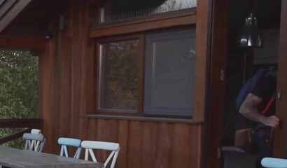 Smoking hot brunette craved a firm cock inside her