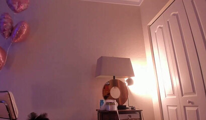 Amateur brunette babe won't stop masturbating until she cums heavily