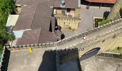 Blonde teen lifts her skirt up to please her daddy