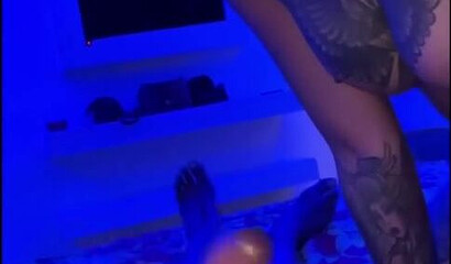 Latina teen is craving a big dick up her twat