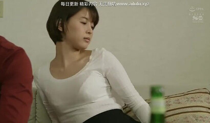 Japanese nymph with big tits enjoys a warm creampie